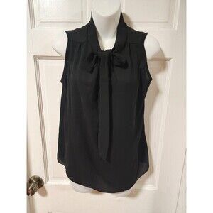 𝅺JON & Anna Small Black Woman's Sleeveless Blouse